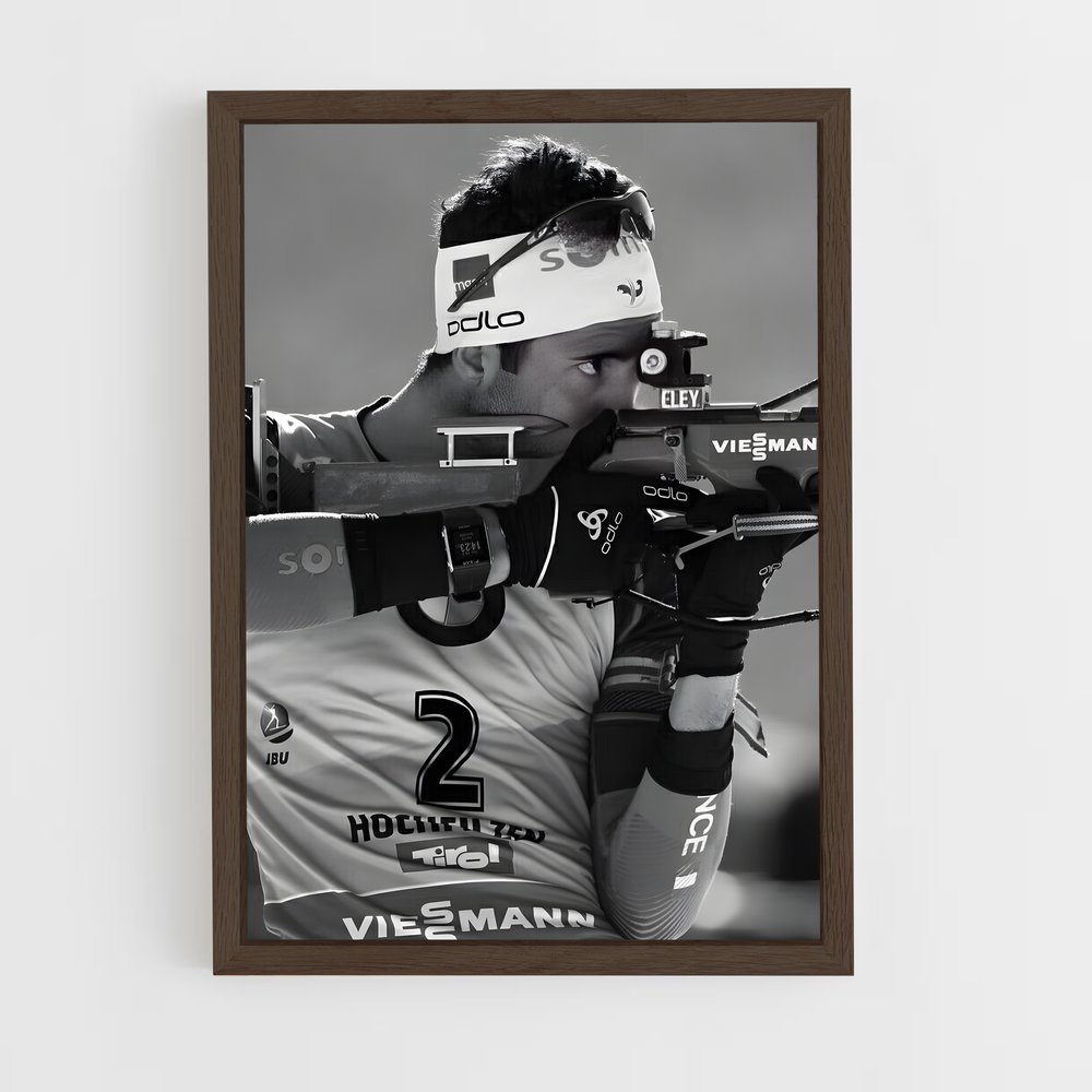 Poster Tir d'Elite – affiche Biathlon (vue 5)